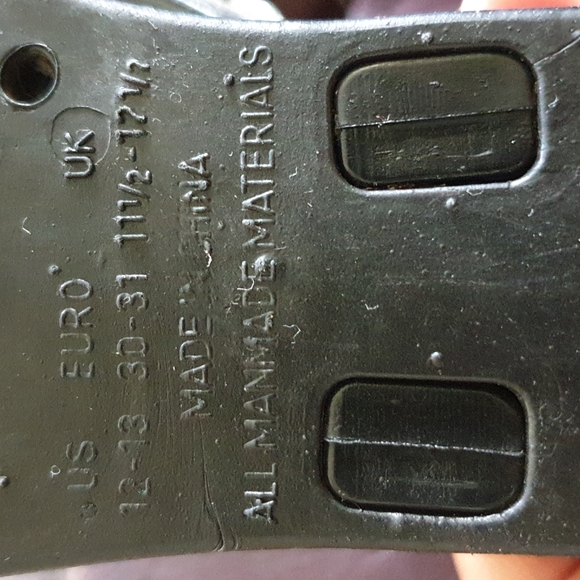 Capelli Kids Newyork wedge sandals embellish strap flip-flops US 12-13 EU 30-31 - Picture 4 of 7